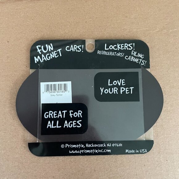 NWT Prismatix Decal Dog Life's Better with a Shetland Sheepdog Magnet Decal - Picture 2 of 2